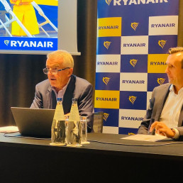 Konferencja Michaela O'Leary, prezesa Ryanair