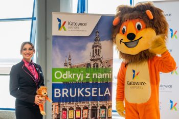 Nowa trasa Wizz Air z Katowic do Brukseli