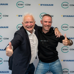 Kiwi.com pierwszą firmą OTA, z którą linie lotnicze Ryanair rozpoczęły strategiczną współpracę
