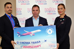 Wizz Air ogłosił dodanie 13 samolotu do bazy w Warszawie i nową trasę. Od 1 maja 2025 roku polecimy z Lotniska Chopina do Genui